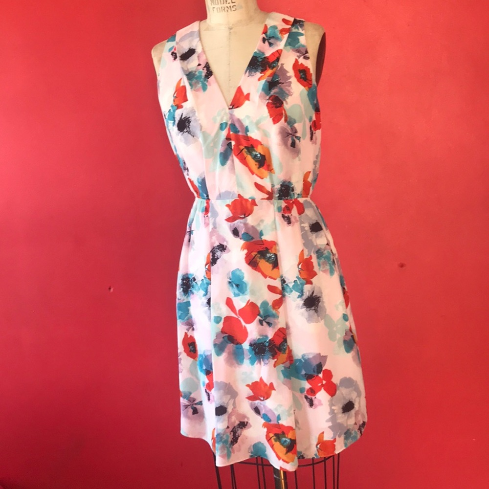 Rebecca Taylor silk floral dress